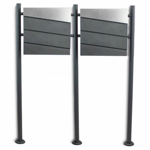 18436 Wolnostojąca skrzynka na listy pocztowa podwójna BITUXX na Arena.pl