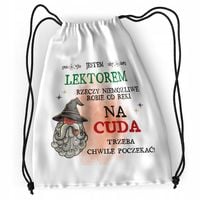 Plecak Dla Lektora Sportowy Szkolny Worek Z Nadrukiem Ze Zdjęciem