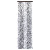 Zasłona przeciwko owadom, brązowo-beżowa, 90x200 cm, szenil