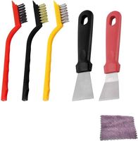 Szczotka druciana do czyszczenia przypaleń 5szt