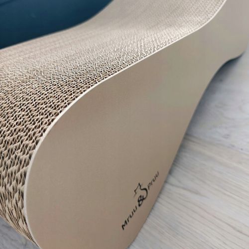 Drapak dla kota MIMI | cappuccino | 70x23x24 cm | MruuPruu na Arena.pl