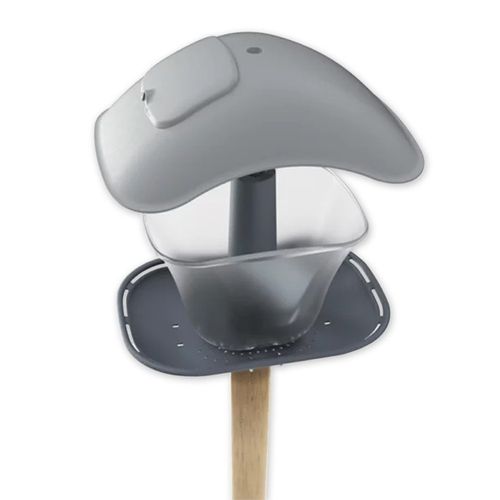 KARMNIK dla PTAKÓW zimujących Domek z Daszkiem Birdyfeed Square ANTRACYT na Arena.pl