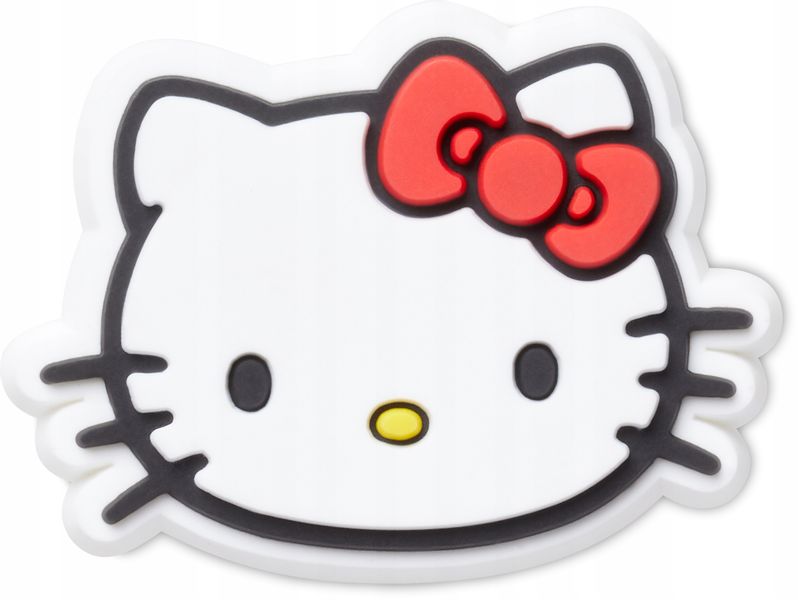 Przypinka Ozdoba Jibbitz Charms Pin Do Butów Crocs Hello Kitty Head zdjęcie 1