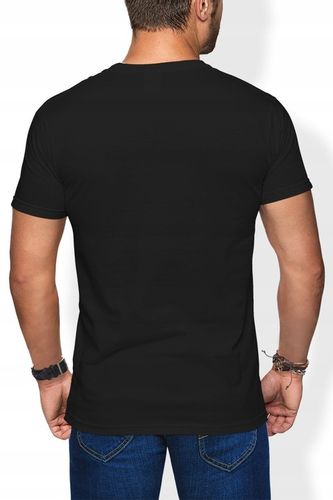 KOSZULKA MĘSKA TOMMY NEW YORK Z NADRUKIEM NAPISEM CZARNA T-SHIRT MĘSKI R. S na Arena.pl