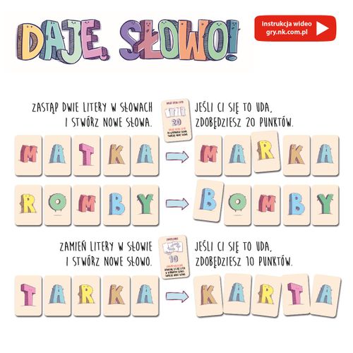 Gra Daję słowo! na Arena.pl