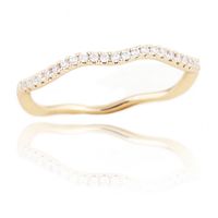 Pierścionek Stal Chirurgiczna Platerowana Złotem Pst725, Rozmiar: Us9 Eu20