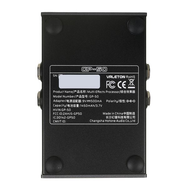 Multiefekt Gitarowy Procesor IR Loader Bluetooth Akumulator Valeton GP-50 zdjęcie 13