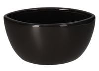 DONICZKA OSŁONKA CERAMICZNA CZARNA ŁÓDKA OZDOBA