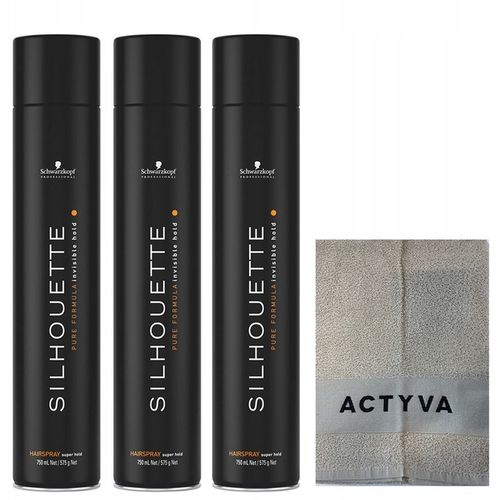 Schwarzkopf Silhouette Super Hold Bardzo mocny lakier do włosów 750ml na Arena.pl