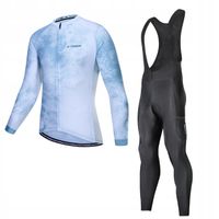 Komplet Rowerowy Termoaktywny Z Wkładką Męski Ocieplany Dopasowany Żel 4XL