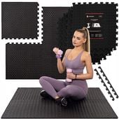 PUZZLE PIANKOWE MATA DUŻA GRUBA DO ĆWICZEŃ FITNESS OCHRONNA 60x60cm 4szt