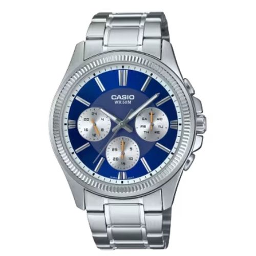 Zegarek Męski Casio DAY DATE MULTIFUNCTION - BLUE na Arena.pl