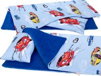 ŚPIWOREK przedszkolaka BOBO minky/bawełna AUTA