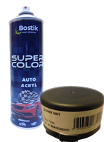 FARBA W SPRAYU LAKIER MOTORYZACYJNY AUTO ACRYL CZARNY MAT 500ML