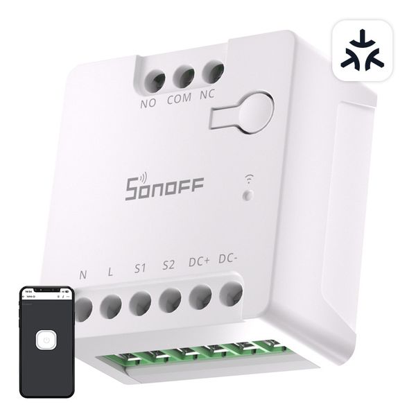 Przełącznik WiFi SONOFF MINI-D Matter DO Smart Home 12-48V zdjęcie 1