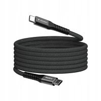 Kabel Verbatim USB-C(M) - USB-C(M) 1,2m, 100W, PD, czarny