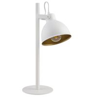 Stojąca LAMPKA regulowana MARS Sigma nocna metalowa biała