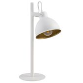 Stojąca LAMPKA regulowana MARS Sigma nocna metalowa biała