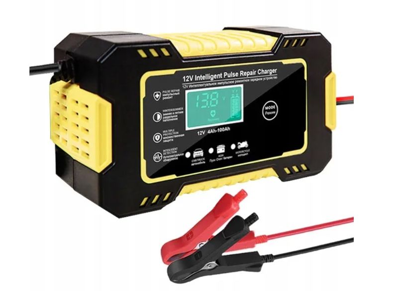 Inteligentny prostownik akumulatorowy LCD 12V / 6A zdjęcie 5