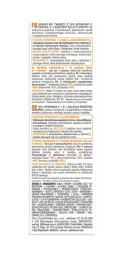 Loreal Paris Revitalift Clinical serum do twarzy 12% 30ml na Arena.pl