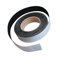 TAŚMA E3135 1mm/30mm/10m PIANKA EPDM 1-STR LEPNA, CZARNA