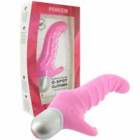 feelztoys fonzie pink - silikonowy model z końcowką punktu g 16 cm