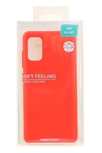 Etui Mercury Goospery Soft Feeling do Samsung Galaxy A41 czerwony na Arena.pl