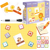 Gra Edukacyjna Magnetyczna Alfabet Magnesy Dla Dzieci 200214