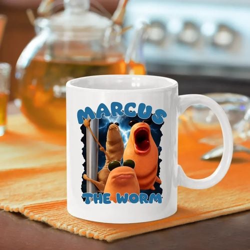 Marcus the worm - kubek na prezent na Arena.pl