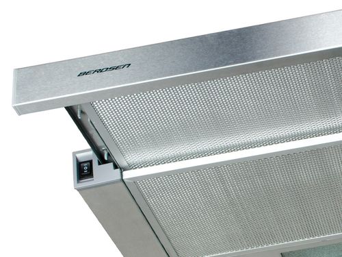 Okap kuchenny teleskopowy Berdsen BE-60-LW 60 cm INOX na Arena.pl