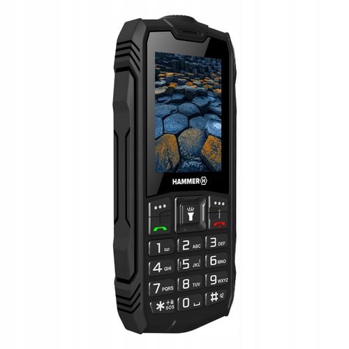 Telefon komórkowy HAMMER Rock Czarny na Arena.pl