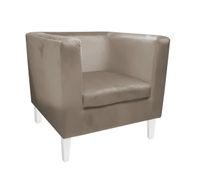 Fotel Monaco nogi 20 białe MG09