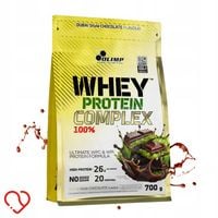 BIAŁKO WHEY wpc Olimp 100 % protein complex 700 g - smak dubajska czekolada