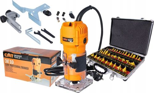 CMT FREZARKA RĘCZNA KRAWĘDZIOWA 550W CMT10 TRYMER KRAWĘDZI 6,35 6-8mm na Arena.pl