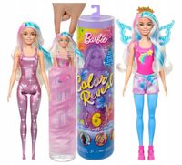 BARBIE NIESPODZIANKA Color Reveal GALAKTYCZNA TĘCZA lalka wróżka Galaxy