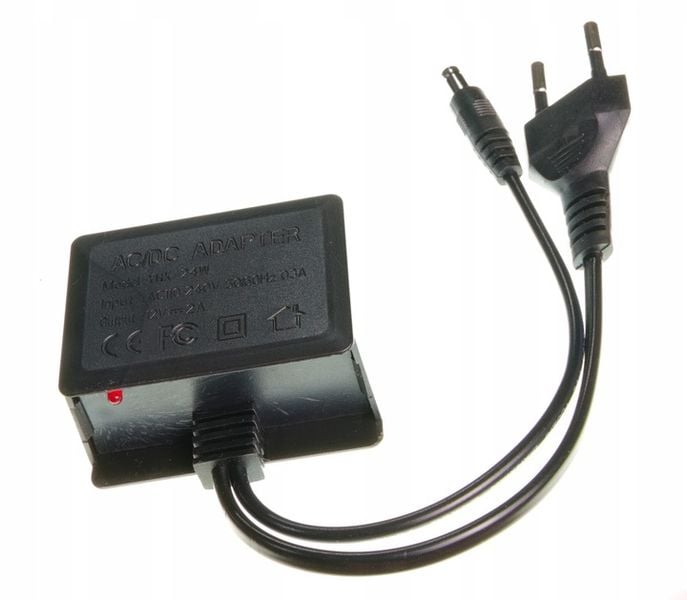Zasilacz Kamery IP 12V 2A 2000mA zdjęcie 1
