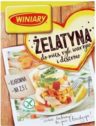 WINIARY ŻELATYNA SPOŻYWCZA 50G zdjęcie 1