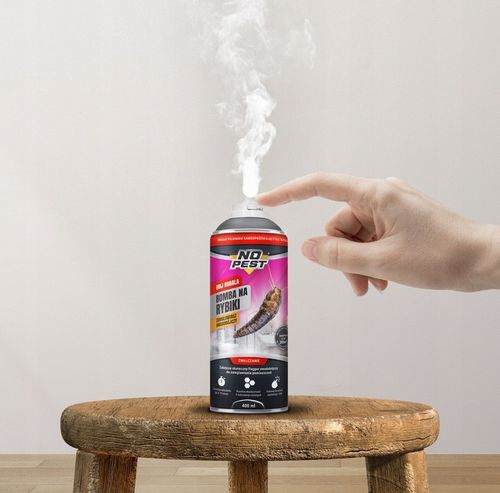 PREPARAT BOMBA FOGGER ŚRODEK NA RYBIKI CUKROWE SREBRZYKI NO PEST 400ML na Arena.pl