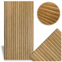 Panele Lamele Ścienne sufitowe Drewnopodobne Lamel100x50cm 0,5m2 05-ZŁ