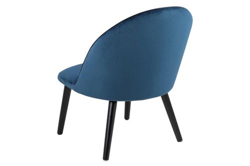 Krzesło Manley VIC navy blue tapicerowane na Arena.pl