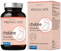 PRENACAPS CHOLINA homocysteina WĄTROBA Ciąża