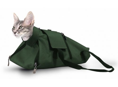 Torba iniekcyjna dla kota do podawania zastrzyków, wizyt u weterynarza 2(M) na Arena.pl