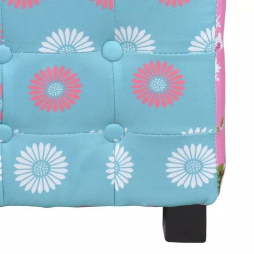 Puf patchworkowy w sielankowym stylu VidaXL na Arena.pl