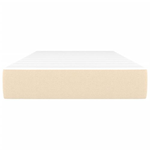 Materac kieszeniowy, kremowy, 90x200x20 cm, tkanina na Arena.pl
