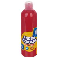 FARBA SZKOLNA 250ML ASTRA CZERWONA
