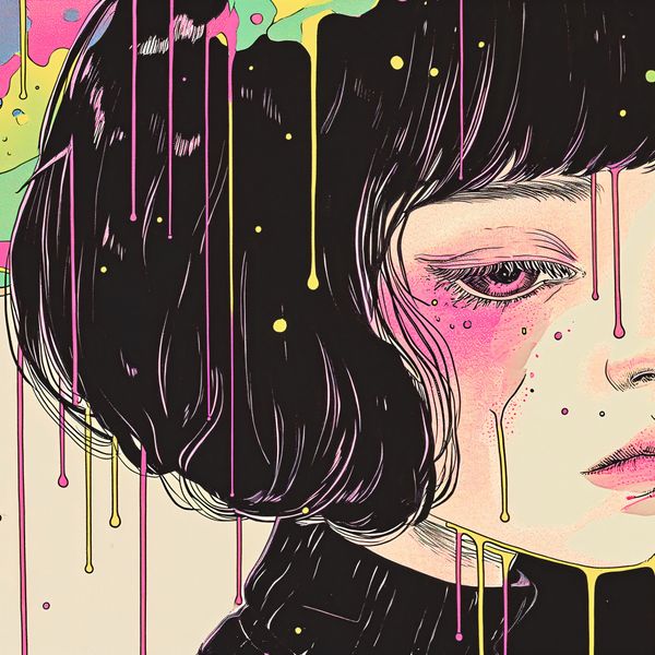 Plakat 50x50cm Strugi Kolorów zdjęcie 1