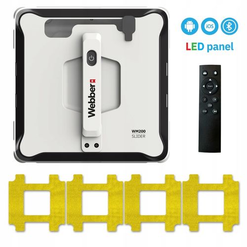 Myjka automatyczna ROBOT DO MYCIA OKIEN WiFi PILOT WM 200 Webber na Arena.pl