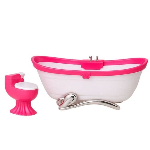 KOMPLET MEBLI ŁAZIENKOWYCH DLA LALEK na Arena.pl