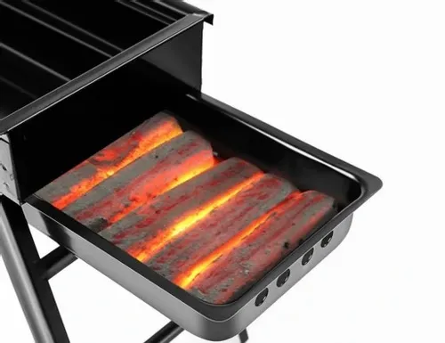 Grill węglowy BBQ 60 x 22 cm na Arena.pl