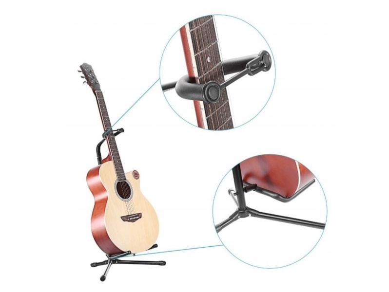 Statyw gitarowy stojak gitary gitara na gitarę zdjęcie 4